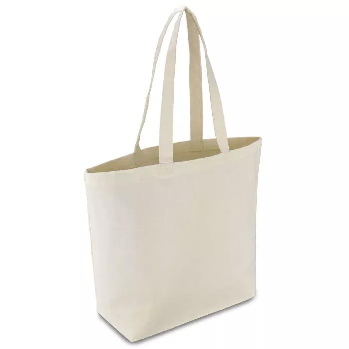 Эко-сумка саржа 42х12х35 см с логотипом